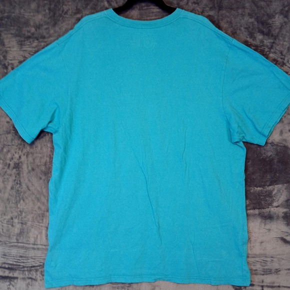 LRG Shirt Mens 3XL Teal Addicted to Pleasure Graphic Streetwear Premium Fit Tee - Picture 9 of 9